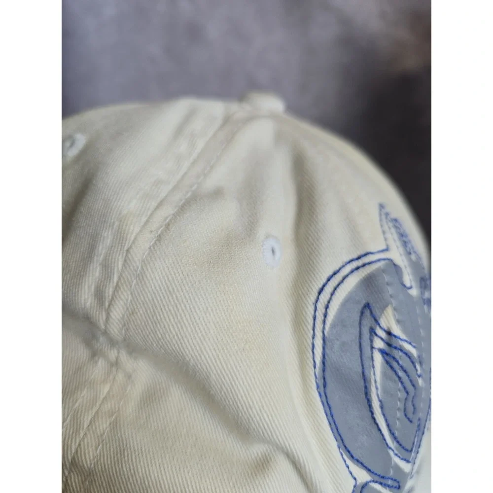 Duke Blue Devils Top Of The World Hat Cap Size M/L One-Fit Flex Cream Blue NCAA